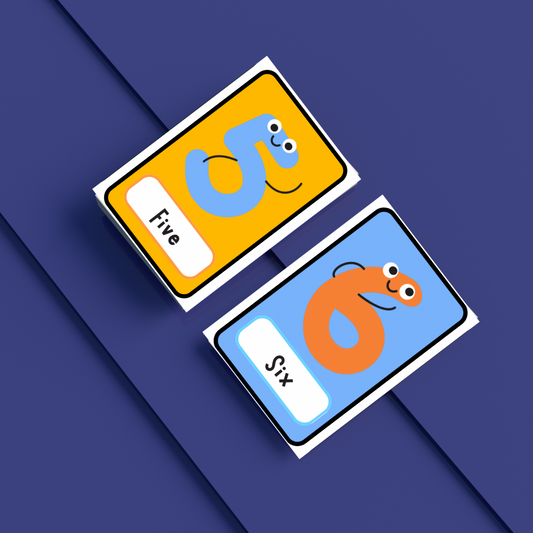 Colourful Number Flashcards for Kids | Printable 1-10 Counting Cards