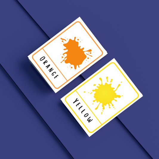 Colours of the Rainbow Flashcards | Printable Toddler Learning Cards