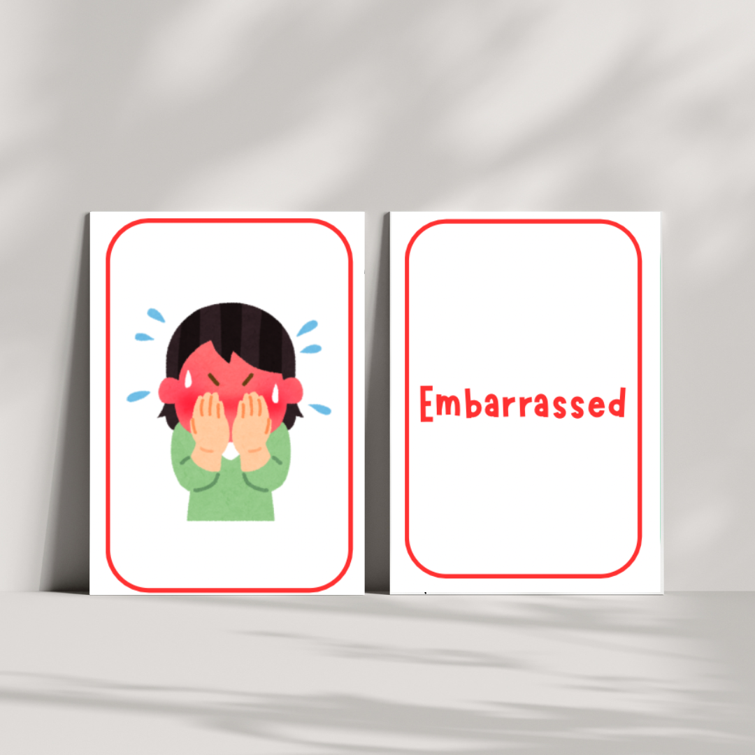 Emotion Matching Flashcards Printable | Feelings & Emotions Cards for Kids | SEL, SEN & Early Years Learning