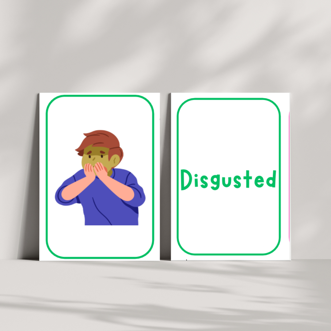 Emotion Matching Flashcards Printable | Feelings & Emotions Cards for Kids | SEL, SEN & Early Years Learning